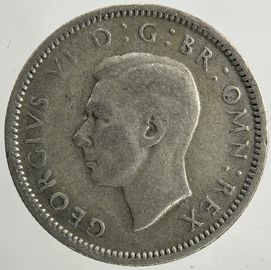 1945 George VI Sixpence Silver Coin | Collectable Grade