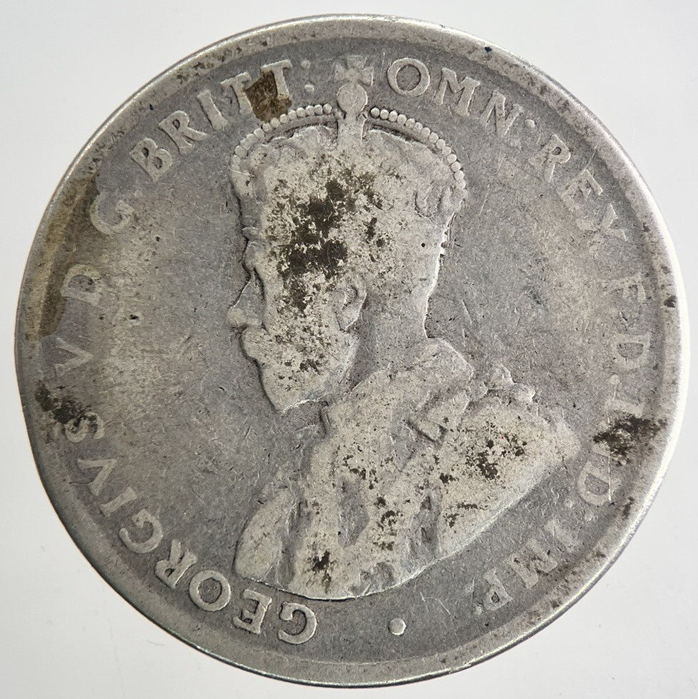 1918 Australia Florin Silver Coin | Collectable Grade | a9580