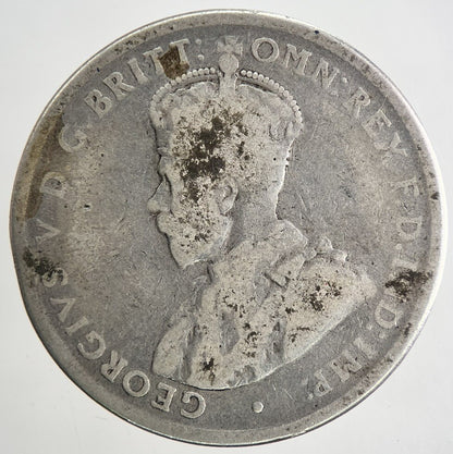 1918 Australia Florin Silver Coin | Collectable Grade | a9580