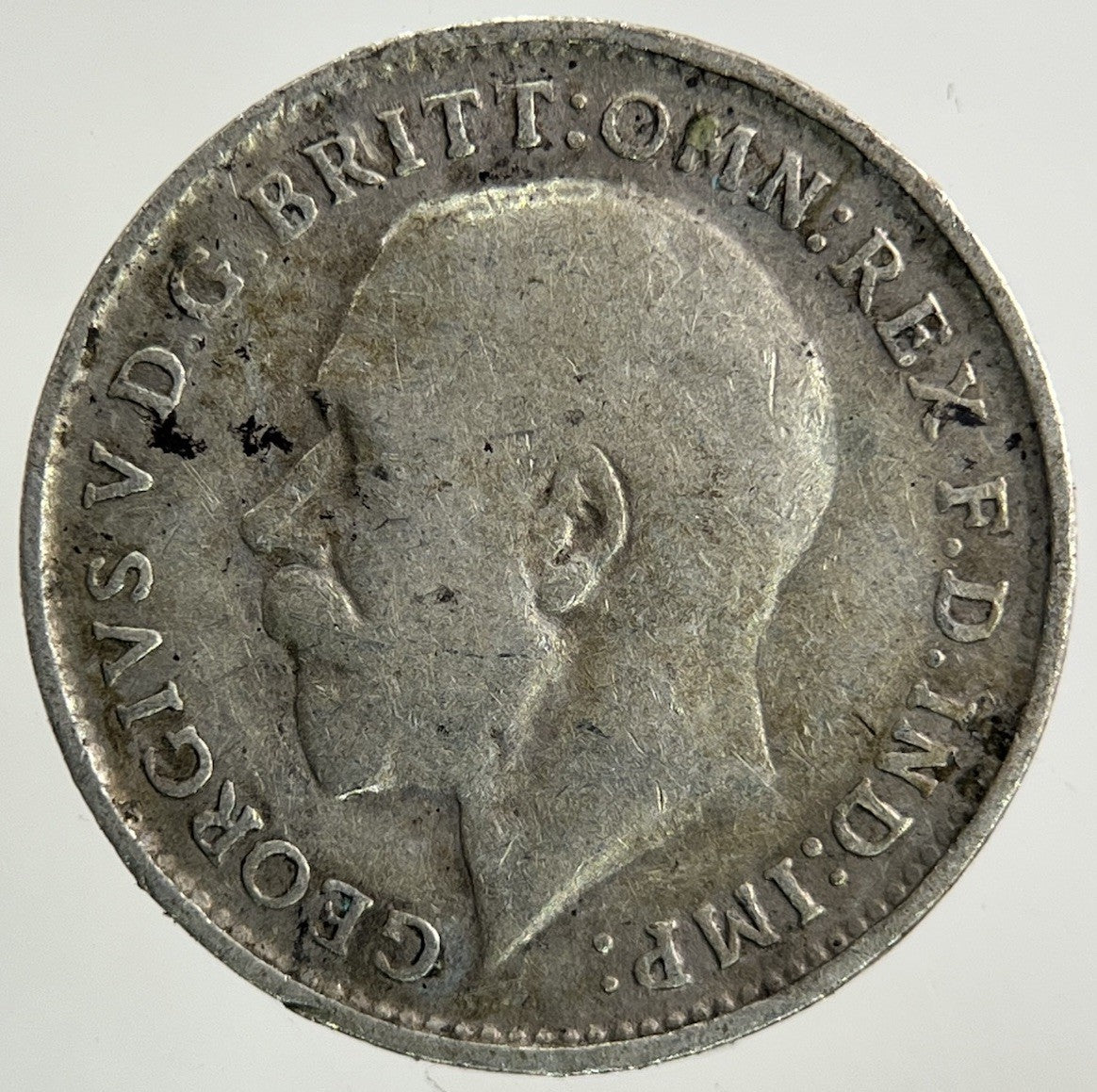 1919 George V Threepence Silver Coin | Fine Collectable Grade