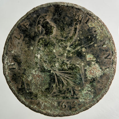 1862 Victoria Half - Penny Coin | Collectable Grade