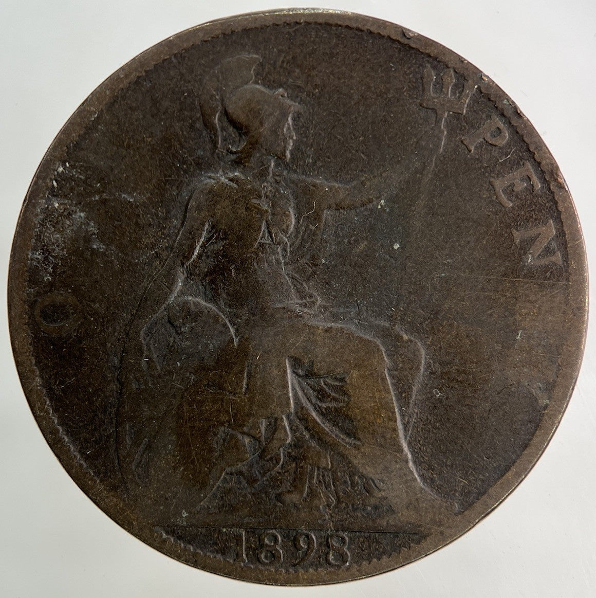 1898 Victoria One Penny Coin | Collectable Grade