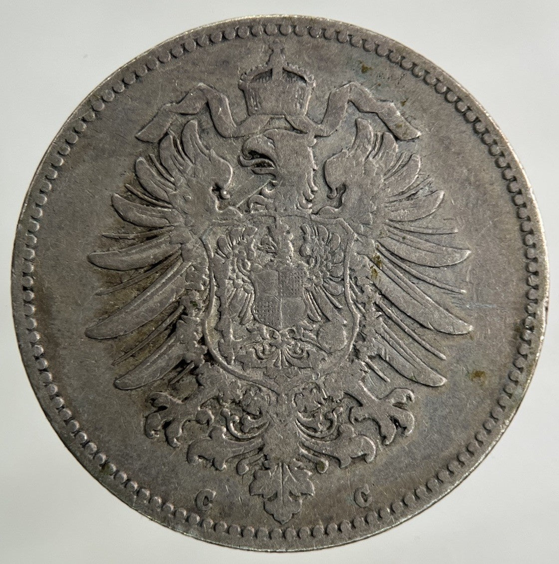 1875 Germany 1 Mark Silver Coin | Fine Collectable Grade