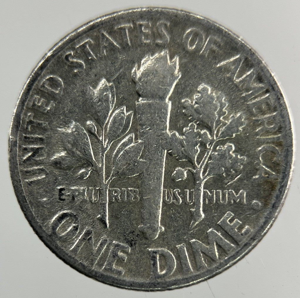 1952 US USA Roosevelt Dime Silver Coin | Collectable Grade