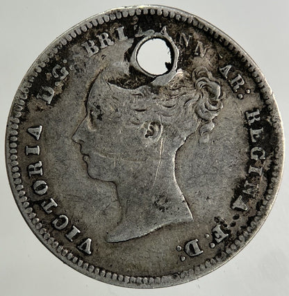 1864 Victoria Maundy Four - Pence Silver Coin | Collectable Grade