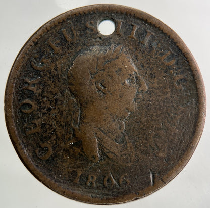 1806 George III 3rd Half - Penny Coin | Collectable Grade