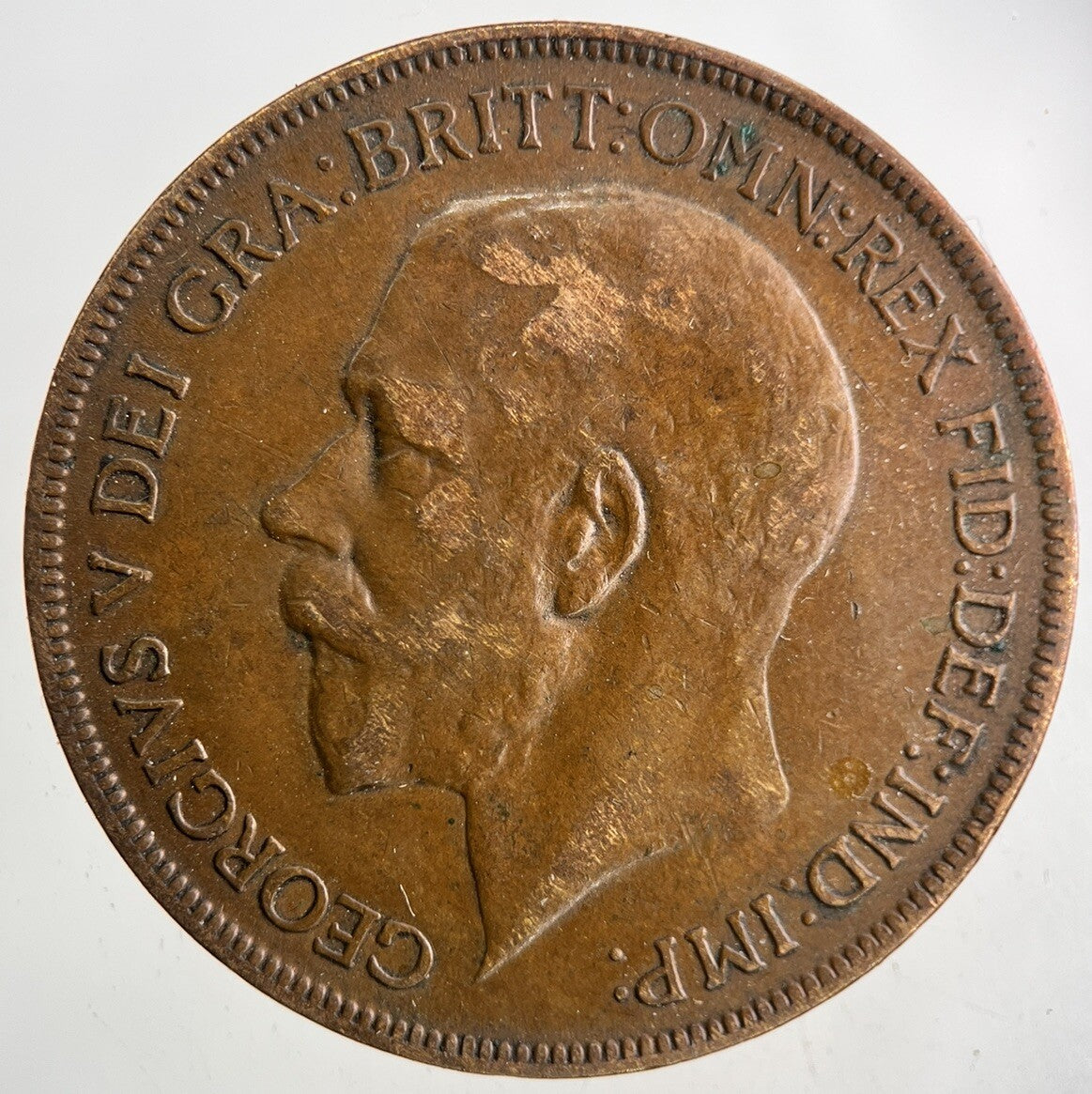 1922 George V One Penny Coin | Fine Collectable Grade