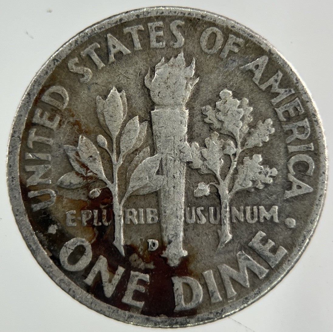 1953 - D US USA Roosevelt Dime Silver Coin | Collectable Grade