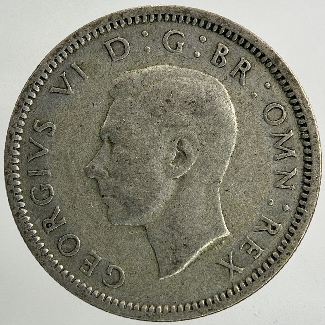 1946 George VI Sixpence Silver Coin | Collectable Grade