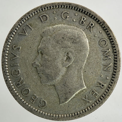 1946 George VI Sixpence Silver Coin | Collectable Grade