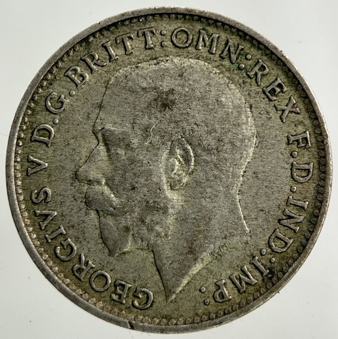 1920 George V Threepence Silver Coin | Fine Collectable Grade