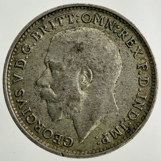 1920 George V Threepence Silver Coin | Fine Collectable Grade