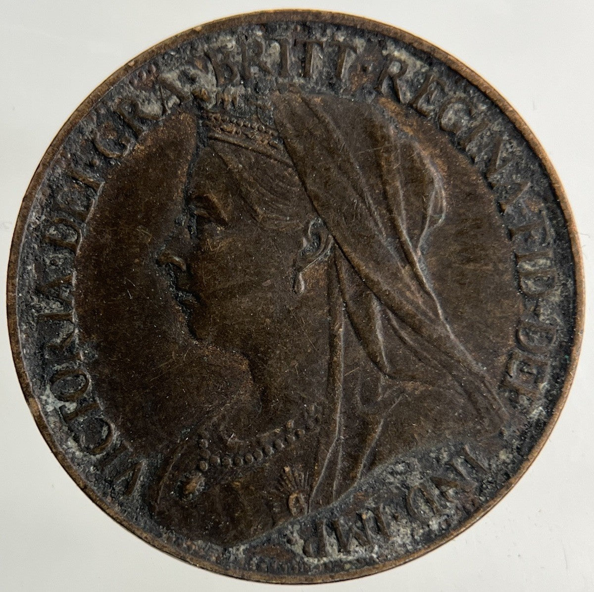 1900 Victoria Farthing Coin | Very High Grade