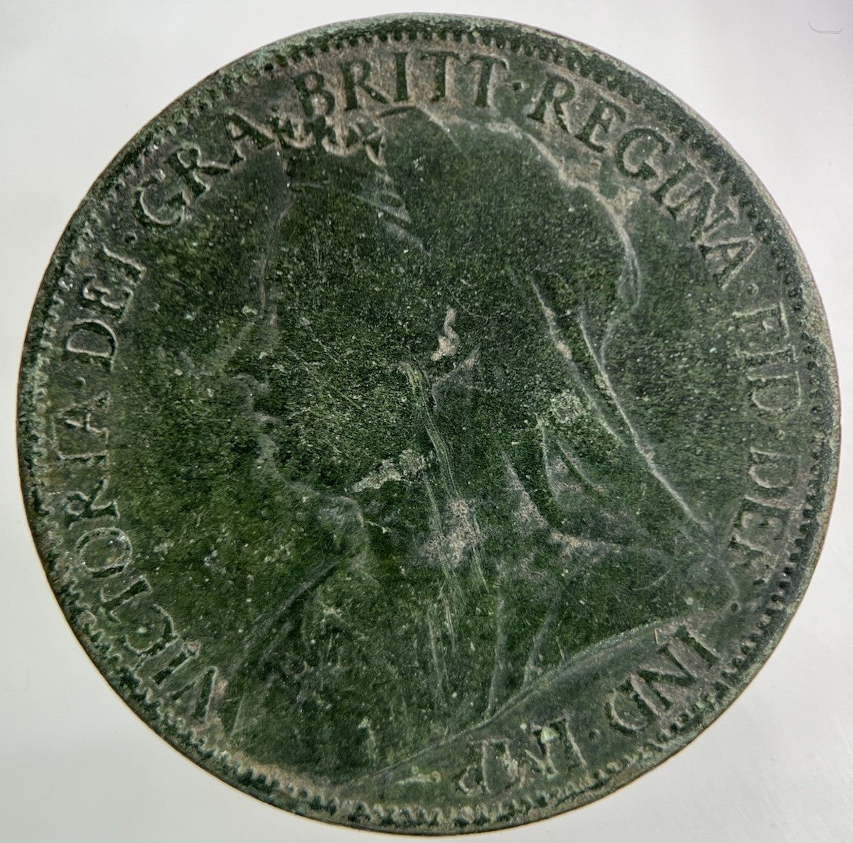 1897 Victoria One Penny Coin | Collectable Grade