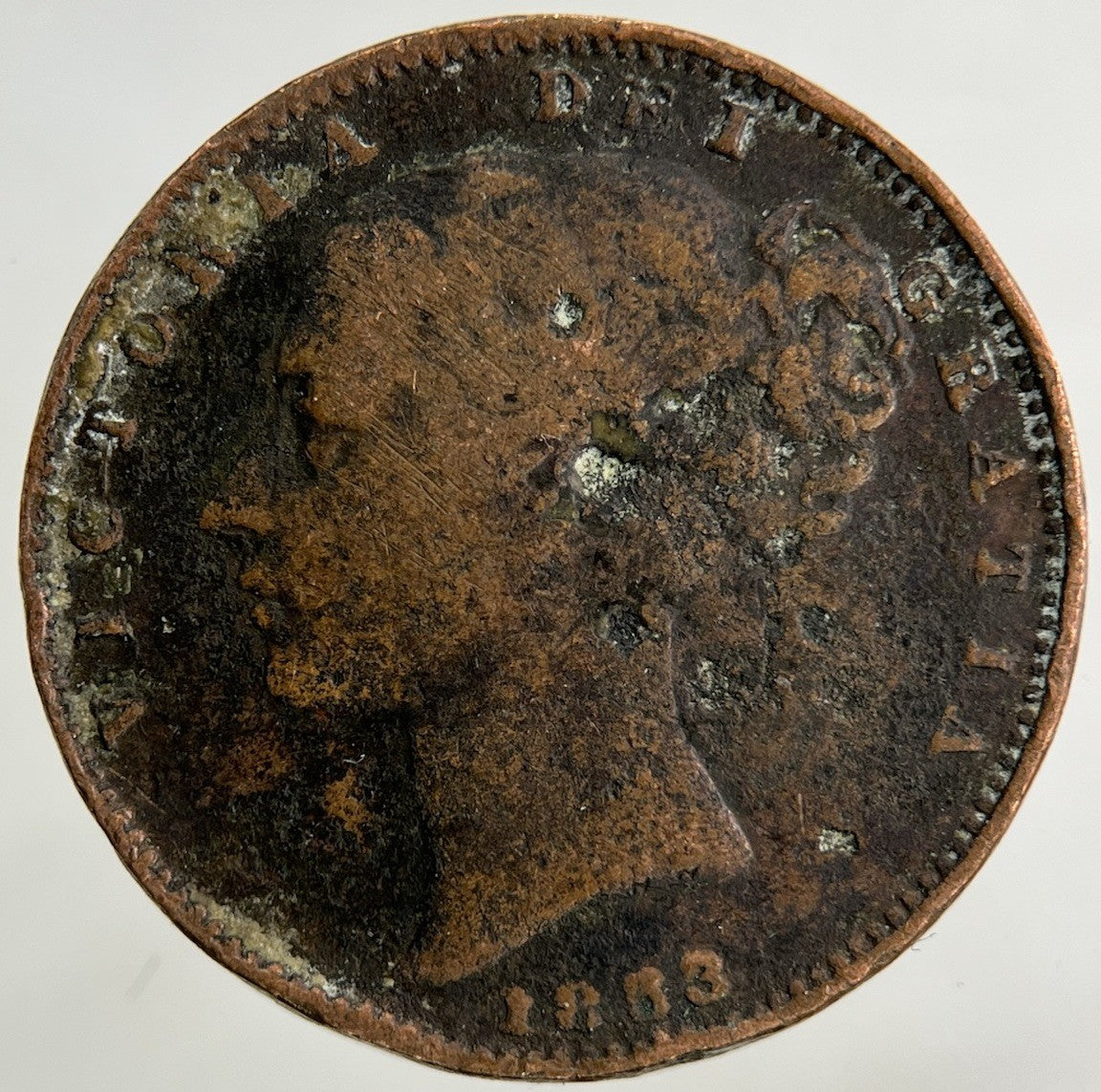 1853 Victoria Farthing Coin | Collectable Grade
