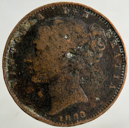 1853 Victoria Farthing Coin | Collectable Grade