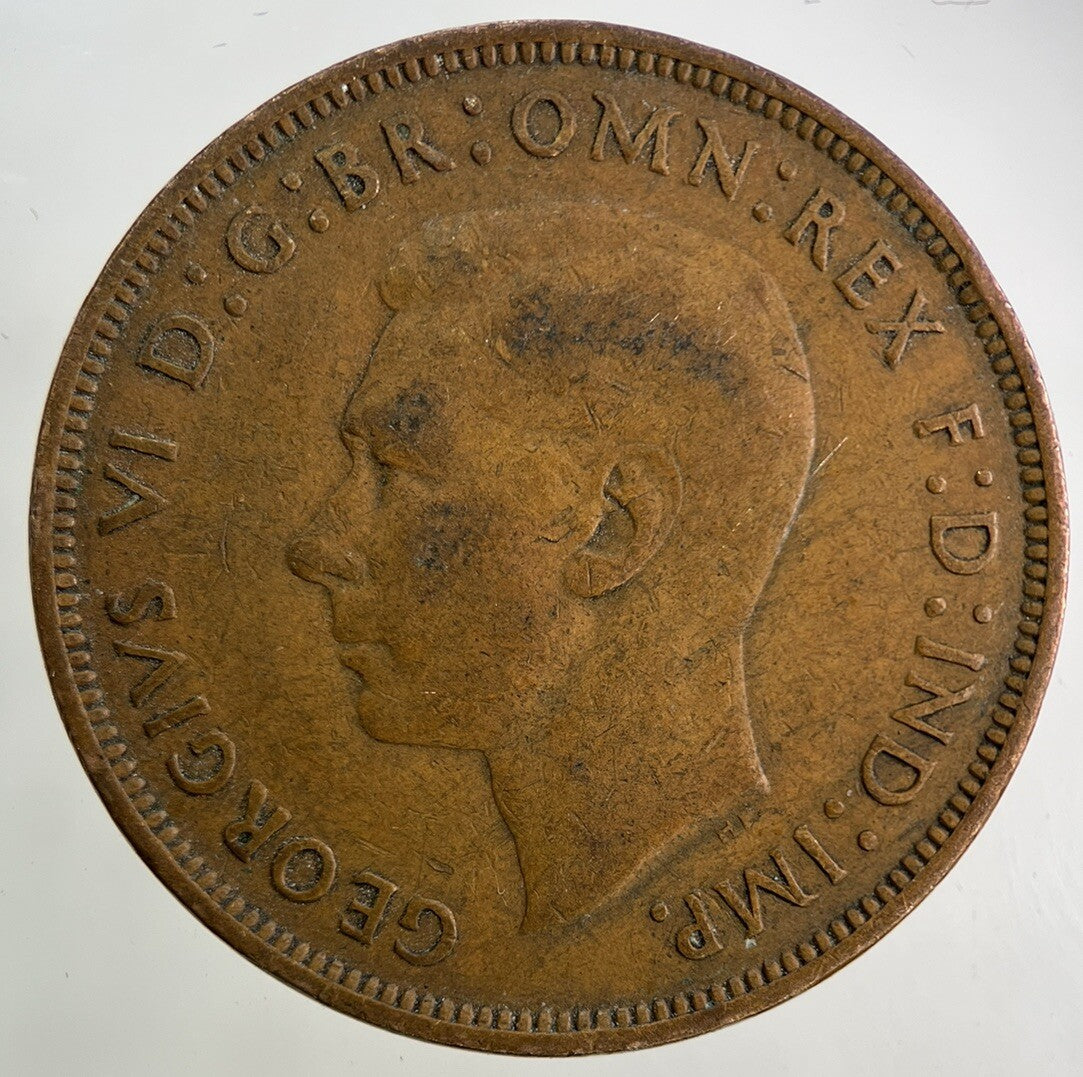 1944 George VI One Penny Coin | Collectable Grade