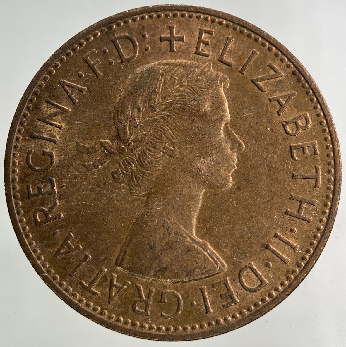 1967 Elizabeth II 2nd One Penny Coin | Collectable Grade