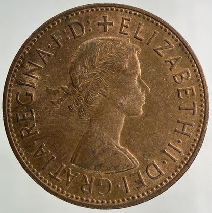 1967 Elizabeth II 2nd One Penny Coin | Collectable Grade