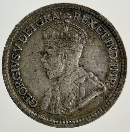 1919 Canada 5 Cents Silver Coin | Fine Collectable Grade