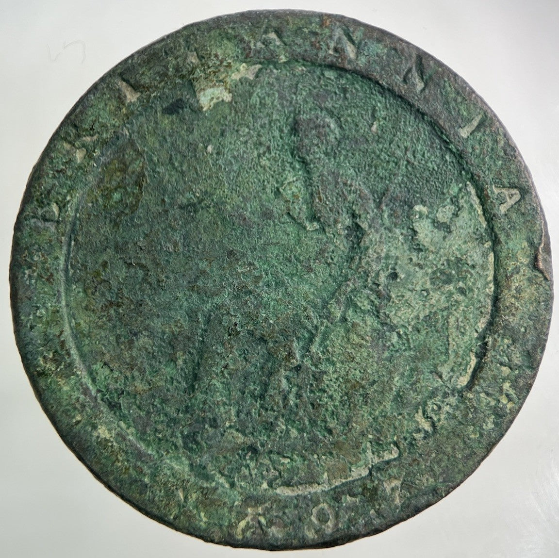 1797 George III 3rd Penny Cartwheeel Coin | Fair Grade
