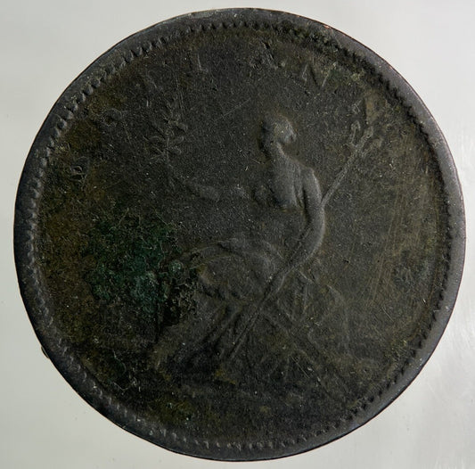 1807 George III 3rd Half - Penny Coin | Collectable Grade