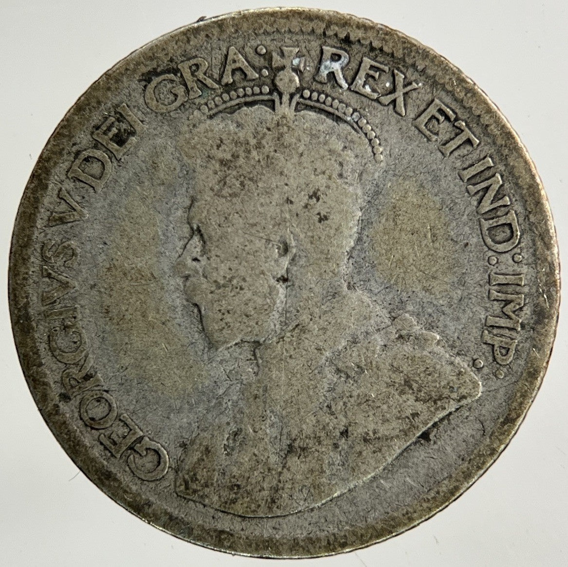 1920 Canada 10 Cents Silver Coin | Fair Grade