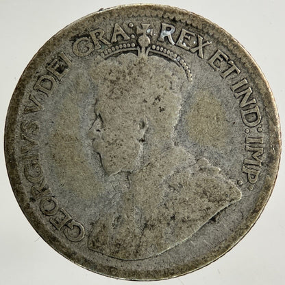 1920 Canada 10 Cents Silver Coin | Fair Grade