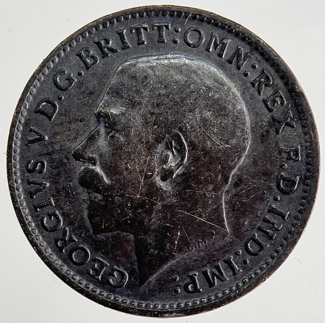 1915 George V Threepence Silver Coin | Very High Grade | a8438
