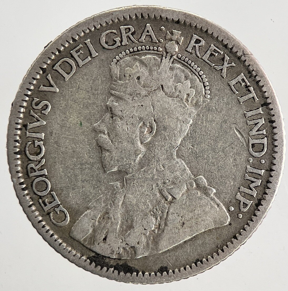1919 Canada 10 Cents Silver Coin | Fine Collectable Grade | a9567