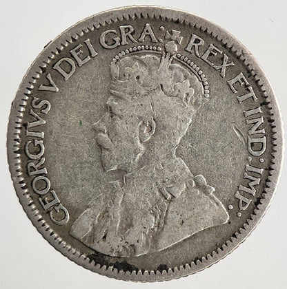 1919 Canada 10 Cents Silver Coin | Fine Collectable Grade | a9567
