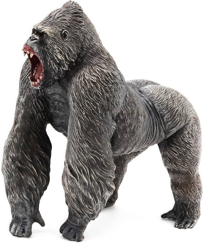 Gorilla Ape King Kong Action Figure Toy Resin Home Sculpture Gift UK