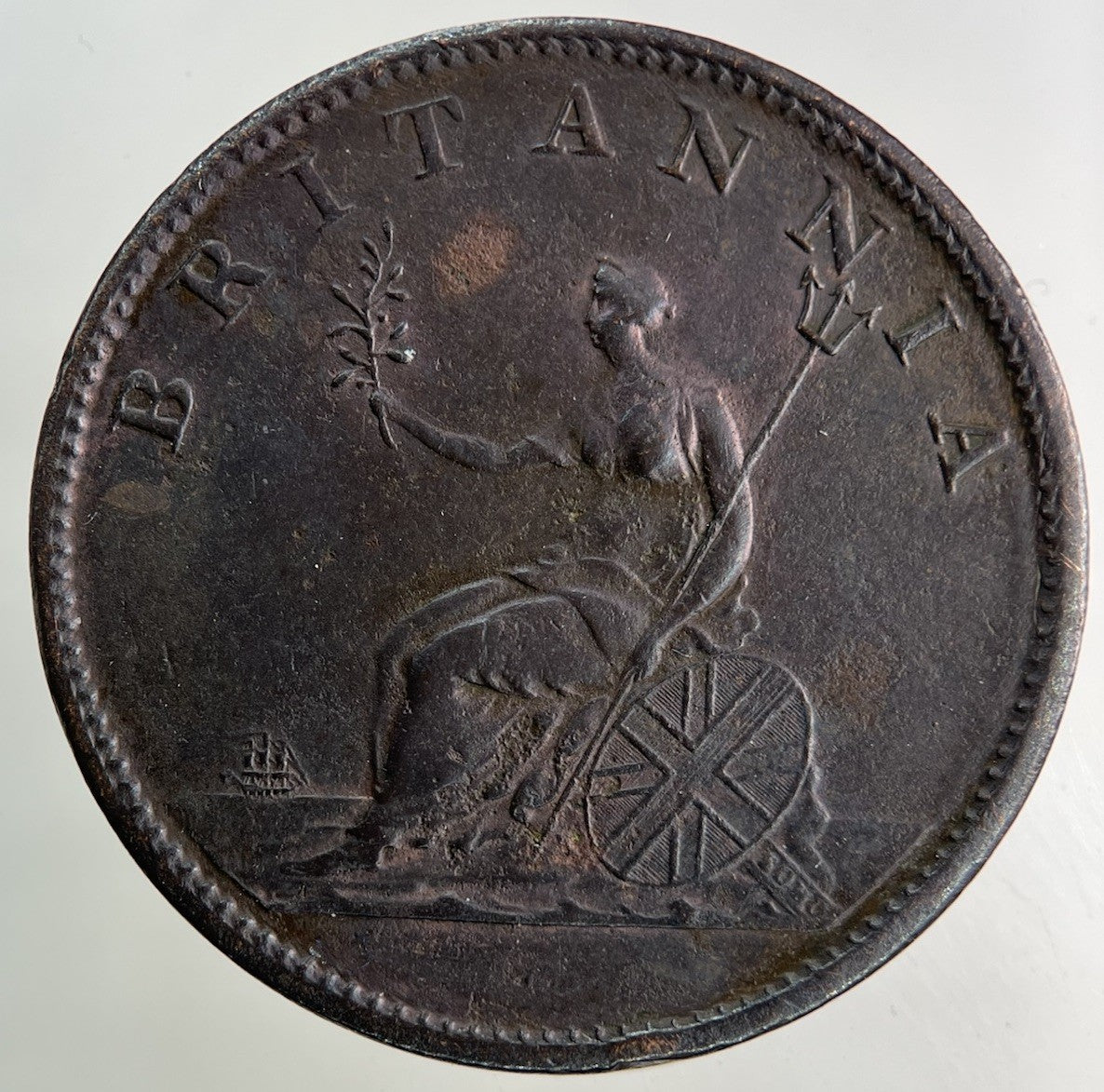 1807 George III 3rd Half - Penny Coin | Very High Grade
