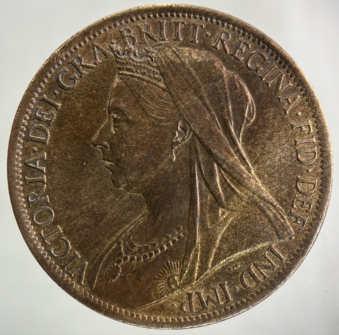 1901 Victoria One Penny Coin | Very High Grade