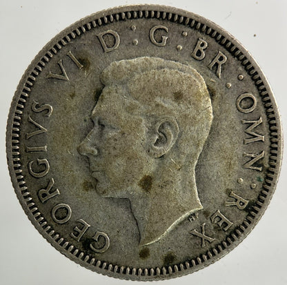 1939 George VI Shilling Silver Coin | Fine Collectable Grade
