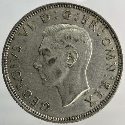 1939 George VI Florin Silver Coin | Very High Grade