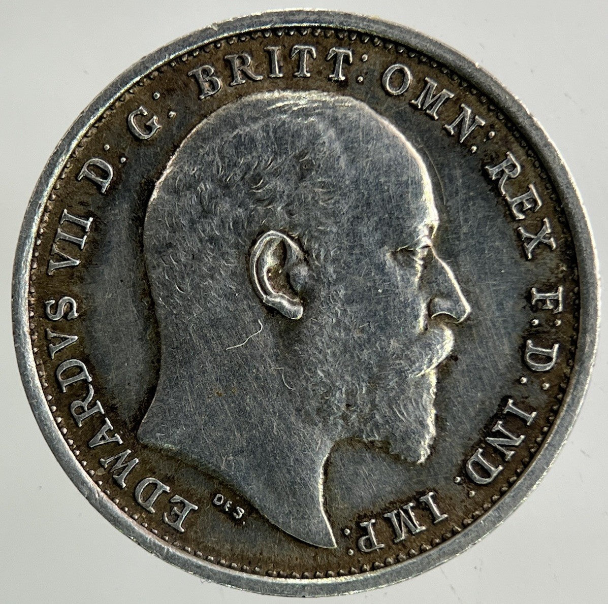 1903 Edward VII Maundy Four - Pence Silver Coin | Very High Grade