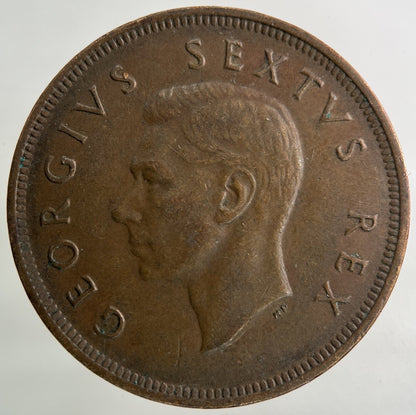 1952 South Africa One Penny Coin | Fine Collectable Grade