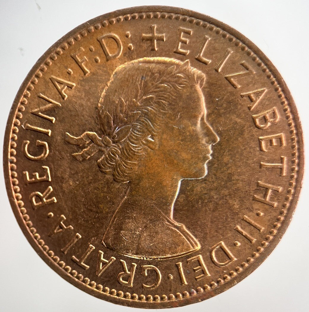 1967 Elizabeth II 2nd One Penny Coin | Very Fine Grade | a9581