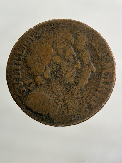 1694 William III 3rd & Mary Farthing Coin | Collectable Grade