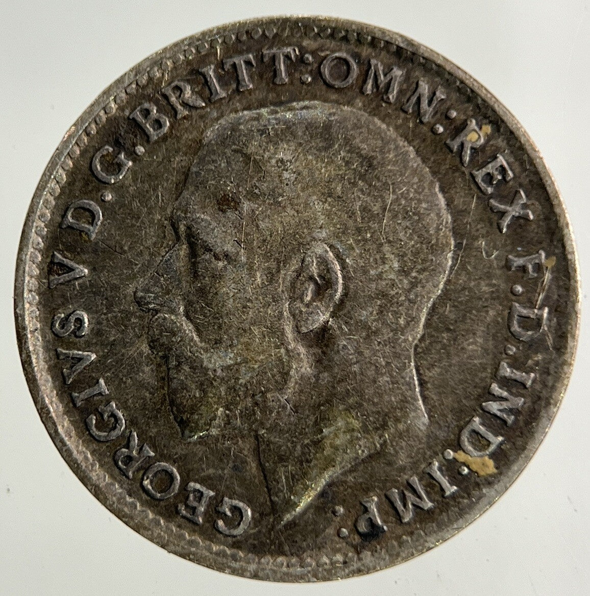 1919 George V Threepence Silver Coin | Fine Collectable Grade