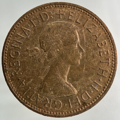 1967 Elizabeth II 2nd One Penny Coin | Collectable Grade