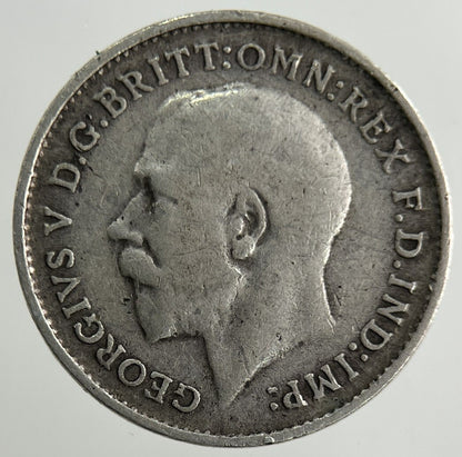 1911 George V Threepence Silver Coin | Collectable Grade