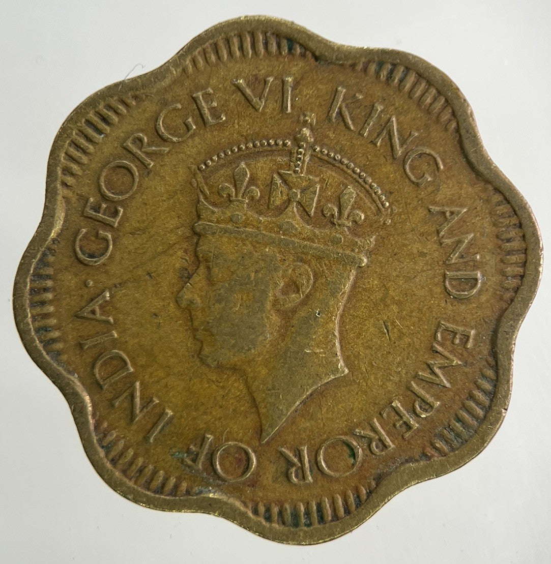 1944 Ceylon 10 Cents Coin | Fine Collectable Grade