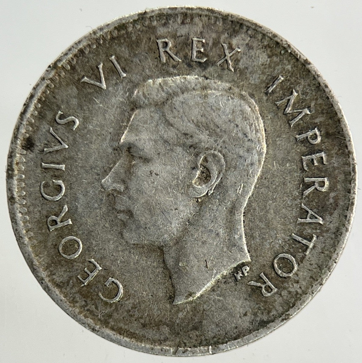 1943 South Africa Threepence Silver Coin | Very High Grade