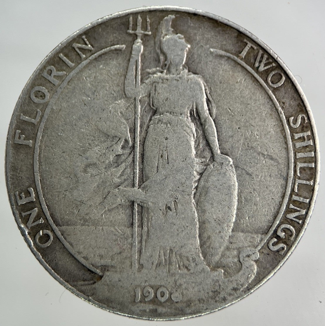 1908 Edward VII Florin Silver Coin | Collectable Grade