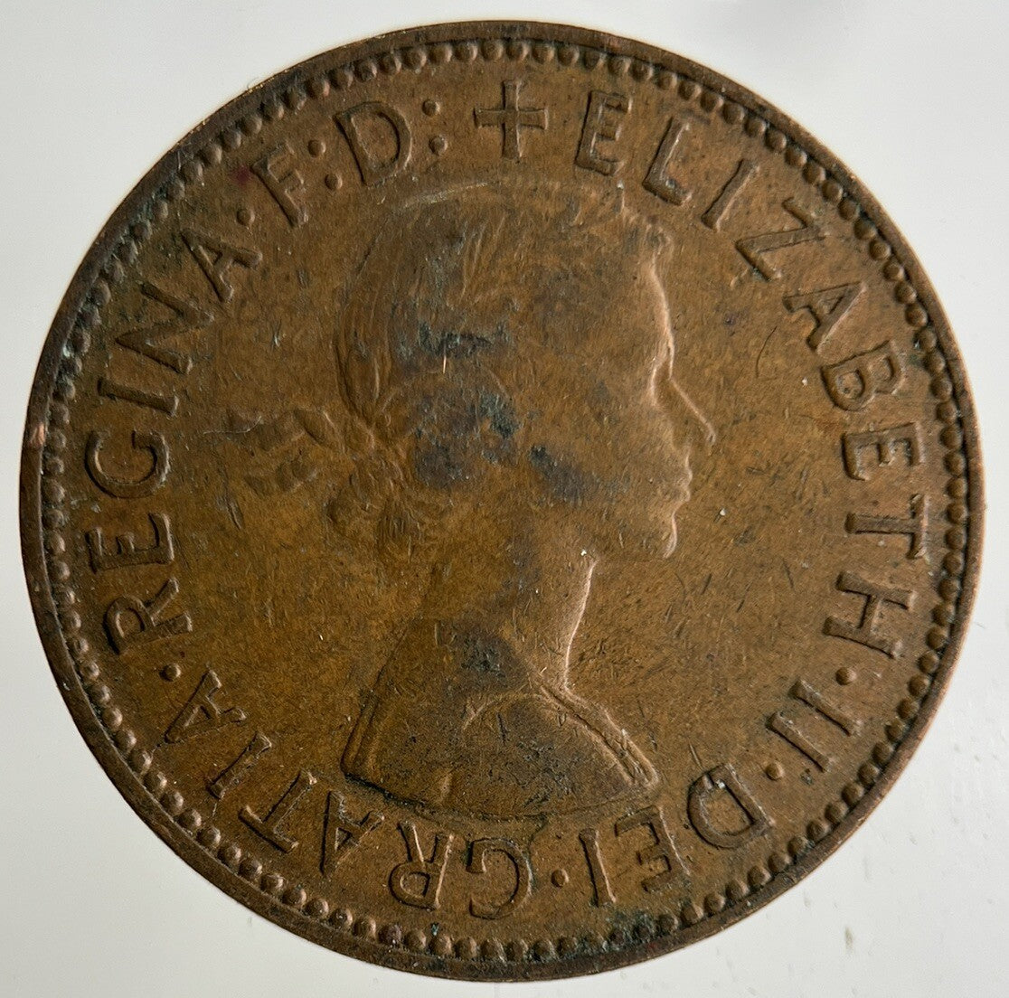 1959 Elizabeth II 2nd Half - Penny Coin | Fine Collectable Grade