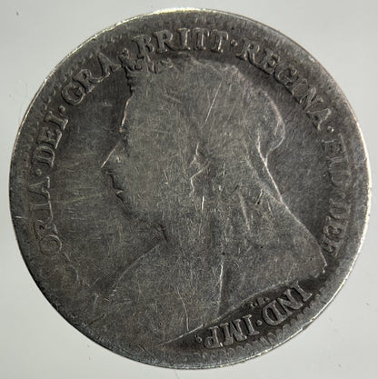 1899 Victoria Threepence Silver Coin | Collectable Grade