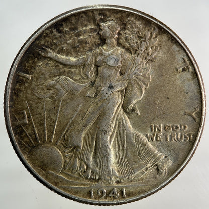 1941 US USA Half - Dollar Silver Coin | Very High Grade
