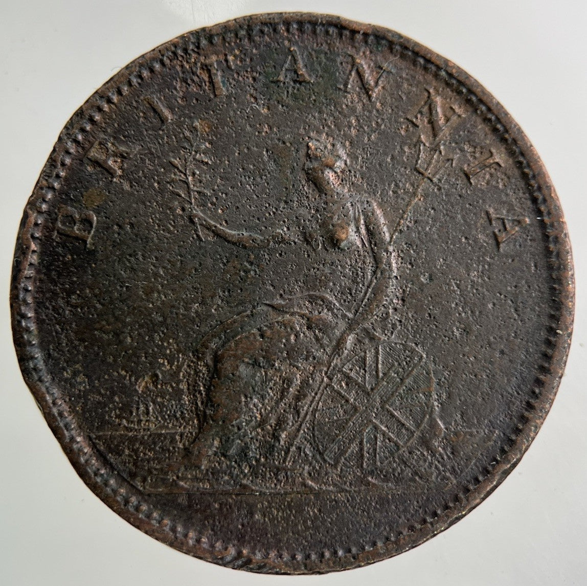 1807 George III 3rd Half - Penny Coin | Fine Collectable Grade